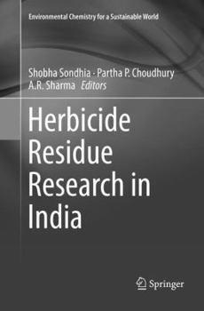 Paperback Herbicide Residue Research in India Book