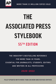 Paperback The Associated Press Stylebook: 2020-2022 Book
