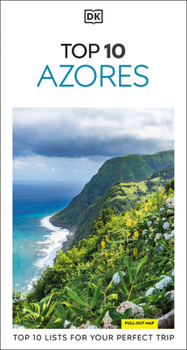 Paperback DK Top 10 Azores: Top 10 Lists for Your Perfect Trip, Plus an All-Weather Folded Map Book
