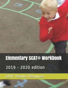 Paperback Elementary SCAT(R) Workbook: 2019 - 2020 edition Book
