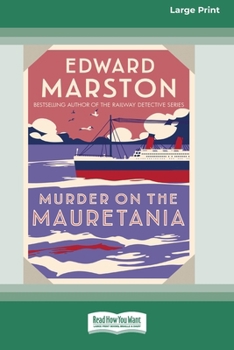 Paperback Murder on the Mauretania [Standard Large Print] [Large Print] Book