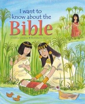 Hardcover I Want to Know about the Bible Book