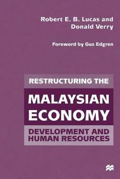 Paperback Restructuring the Malaysian Economy: Development and Human Resources Book