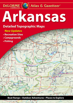 Mass Market Paperback Delorme Atlas & Gazetteer: Arkansas Book