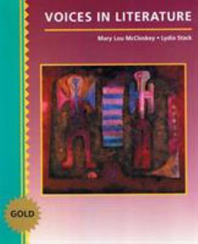 Hardcover Voices in Literature Gold: A Standards-Based ESL Program Book