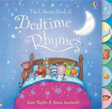 Hardcover The Usborne Book of Bedtime Rhymes Book