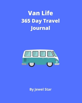 Paperback Van Life 365 Day Travel Journal Book