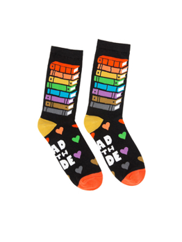 Misc. Read with Pride Socks - Large Book