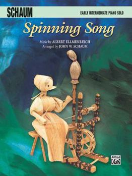 Paperback Spinning Song: Early Intermediate Piano Solo, Sheet Book
