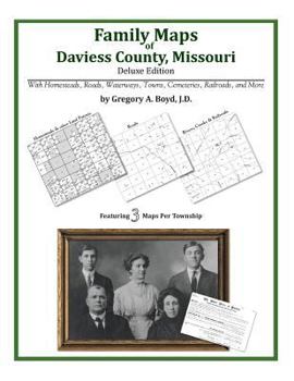 Paperback Family Maps of Daviess County, Missouri Book