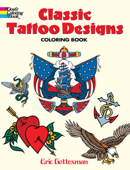 Paperback Classic Tattoo Designs Coloring Book