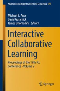 Paperback Interactive Collaborative Learning: Proceedings of the 19th ICL Conference - Volume 2 Book