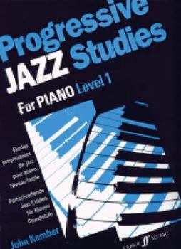 Paperback Progressive Jazz Studies for Piano: Level 1 Book