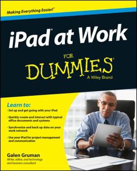 Paperback iPad at Work for Dummies Book