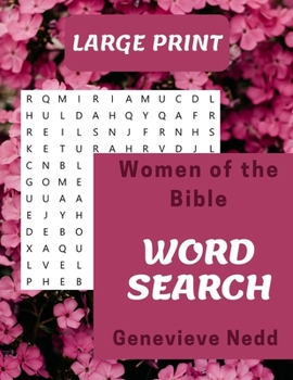 Paperback Word Search: Women of the Bible [Large Print] Book