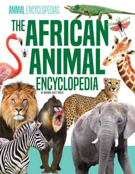 Library Binding African Animal Encyclopedia Book