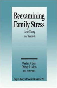 Paperback Reexamining Family Stress: New Theory and Research Book