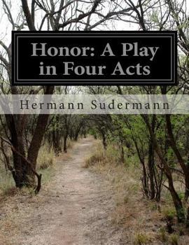 Paperback Honor: A Play in Four Acts Book