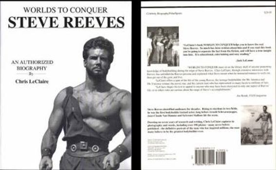 Paperback Worlds to Conquer Steve Reeves Book