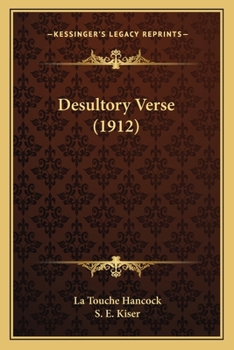 Paperback Desultory Verse (1912) Book