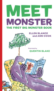 Hardcover Meet Monster: The First Big Monster Book
