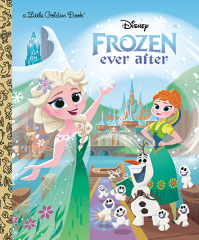 Hardcover Disney Frozen Ever After Book
