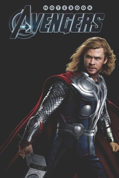 Paperback AVENGERS Notebook: Notebook, Organize Notes, Ideas, Follow Up, Project Management, 6" x 9" (15.24 x 22.86 cm) - 110 Pages - Durable Soft Book