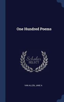 Hardcover One Hundred Poems Book