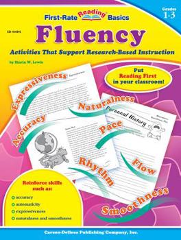 Paperback Fluency, Grades 1 - 3: Activities That Support Research-Based Instruction Book