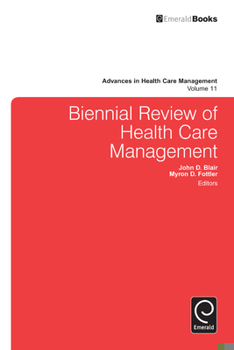 Hardcover Biennial Review of Health Care Management Book