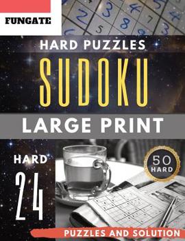 Paperback Sudoku Hard Puzzles Large Print: FunGate Activity for Adults and Junior Hard SUDOKU book for Expert (Sudoku Maths Book Seniors) [Large Print] Book