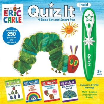 Misc. World of Eric Carle: Quiz It 4-Book Set and Smart Pen [With Battery] Book