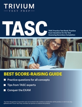 Paperback TASC Practice Test Book: Practice Exam Questions for the Test Assessing Secondary Completion Book
