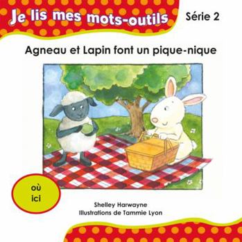 Paperback Agneau et Lapin font un pique-nique [French] Book