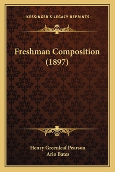 Paperback Freshman Composition (1897) Book