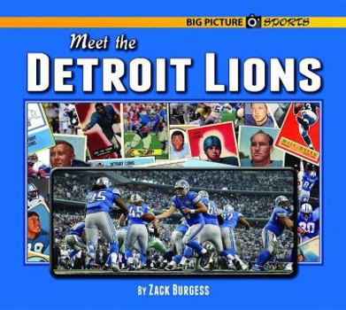 Hardcover Meet the Detroit Lions Book