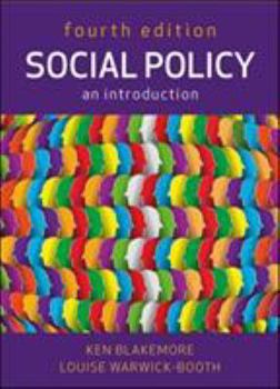 Paperback Social Policy: An Introduction Book