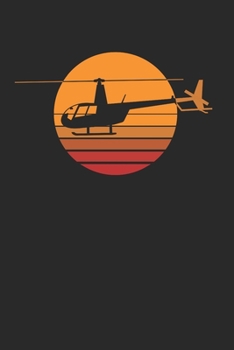 R44 Helicopter Notebook - Heli Pilot Journal Planner: Aviation Helo Organizer For Men Women Kids Dot Grid