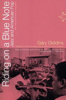 Paperback Riding on a Blue Note: Jazz and American Pop Book