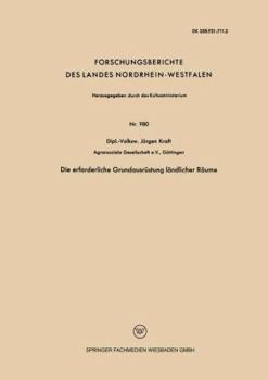 Paperback Die Erforderliche Grundausrüstung Ländlicher Räume [German] Book