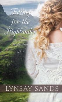 Hardcover Falling for the Highlander [Large Print] Book