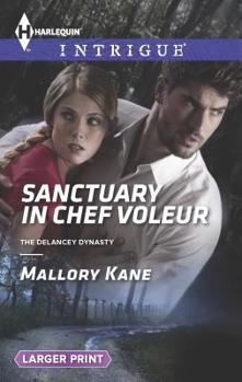 Mass Market Paperback Sanctuary in Chef Voleur [Large Print] Book