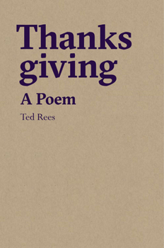 Paperback Thanksgiving: A Poem Book