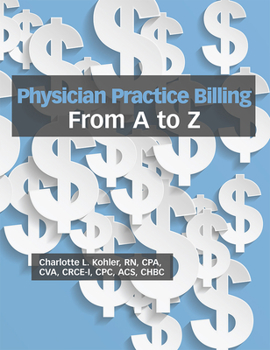 Paperback Physician Practice Billing from A to Z Book