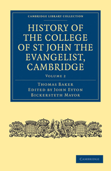 Paperback History of the College of St John the Evangelist, Cambridge Book