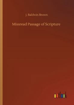 Missread Passage of Scripture