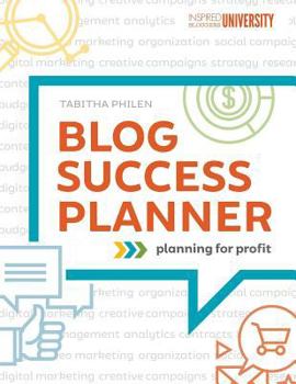 Paperback Blog Success Planner Book