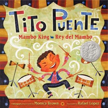 Hardcover Tito Puente, Mambo King/Tito Puente, Rey del Mambo: Bilingual English-Spanish Book