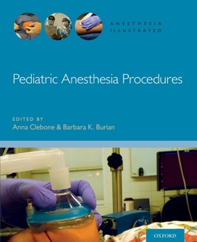 Paperback Pediatric Anesthesia Procedures Book