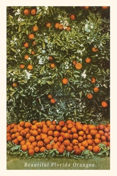 Paperback Vintage Journal Oranges, Florida Book
